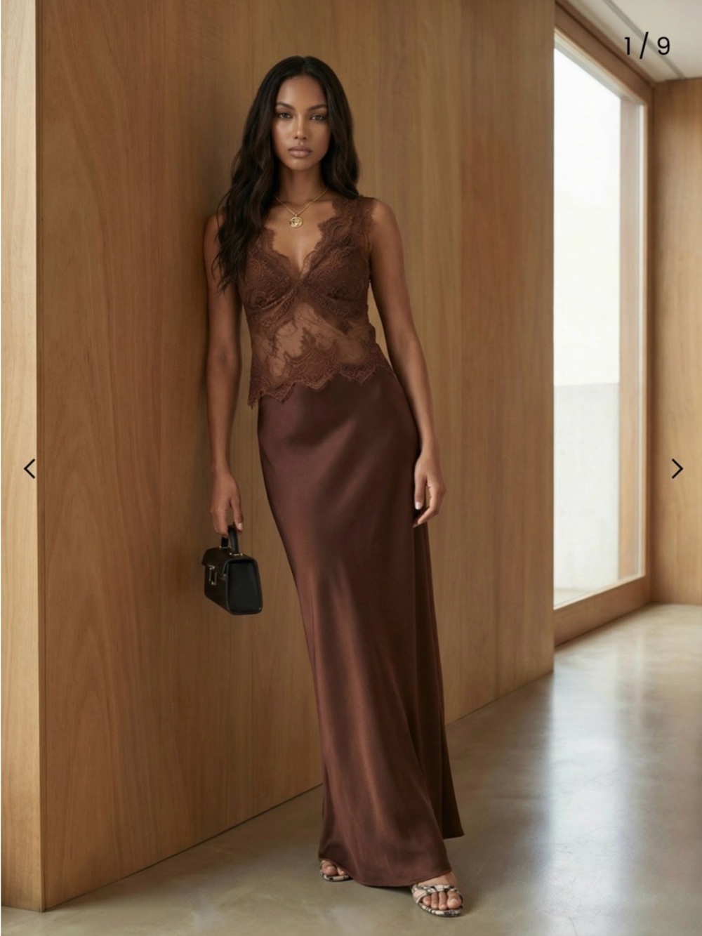 Third Form Visions Lace Maxi Dress